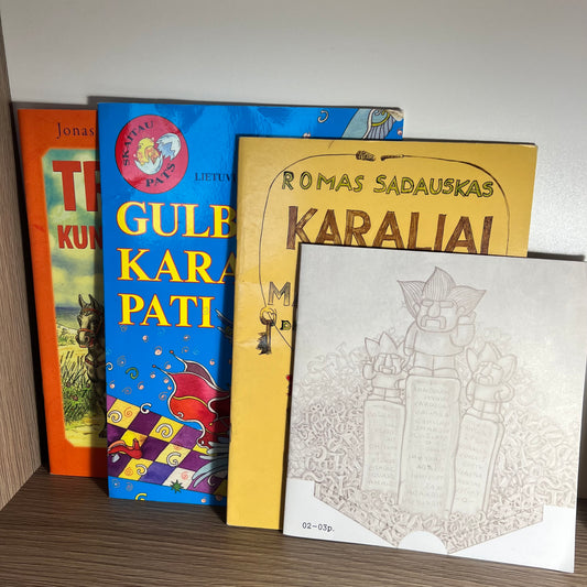 Knygučių rinkinys "Pasakų pasaulis", 4 vnt.