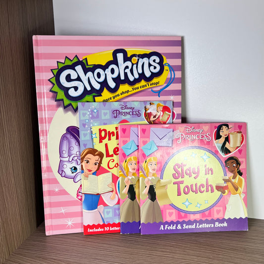 Knygučių rinkinys Rožinė svajonė, 4 vnt.