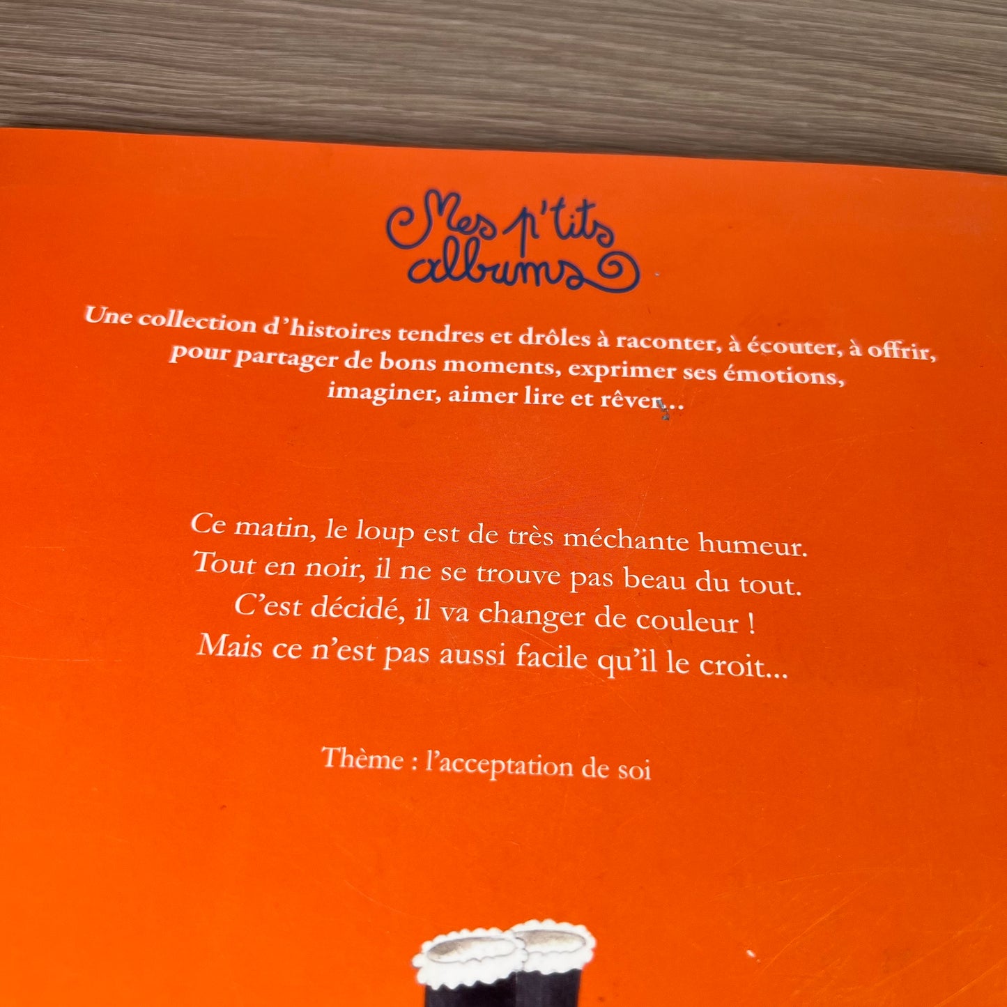 Knyga  Le loup qui voulait changer de couleur