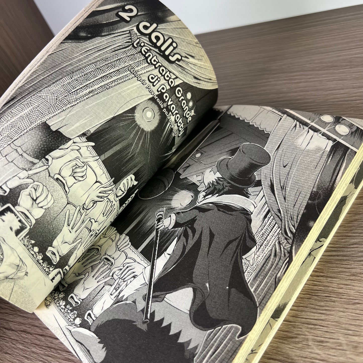 Manga komiksų knyga Persikė, II dalis