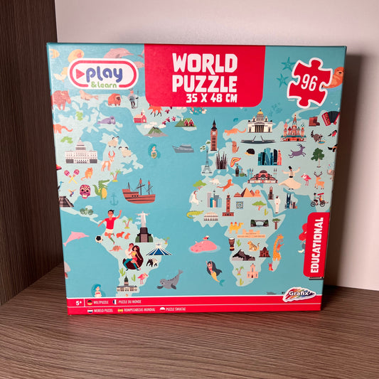 Lavinamoji dėlionė Pasaulis