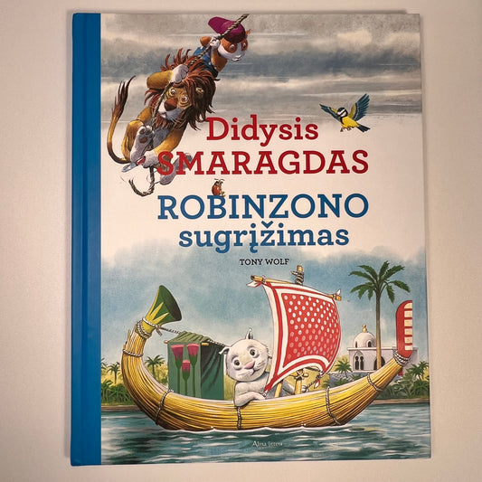 Knyga Didysis smaragdas Robinzono sugrįžimas