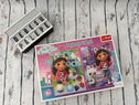 🧩🐱 Gabby's Dollhouse 2 viename dėlionių rinkinys