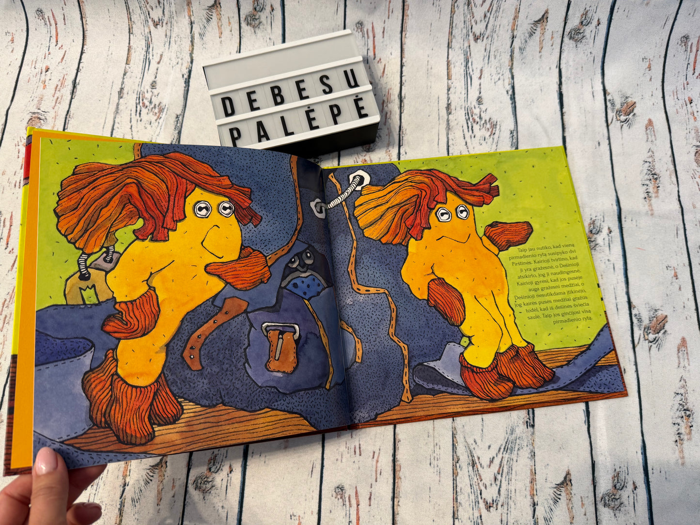 🧤📖  Knyga išdidžiosios pirštinės