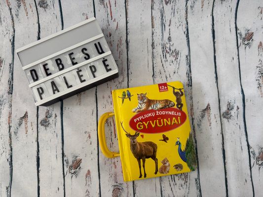 🦁📖 Pypliukų žodynėlis: Gyvūnai