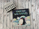 🐧❄️ Knyga Sniego sausainis