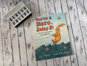 🐰📖 Angliška vaikiška knyga You're a Hero, Daley B!