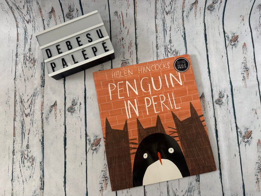 🐧📚 Angliška vaikiška knyga Penguin in Peril