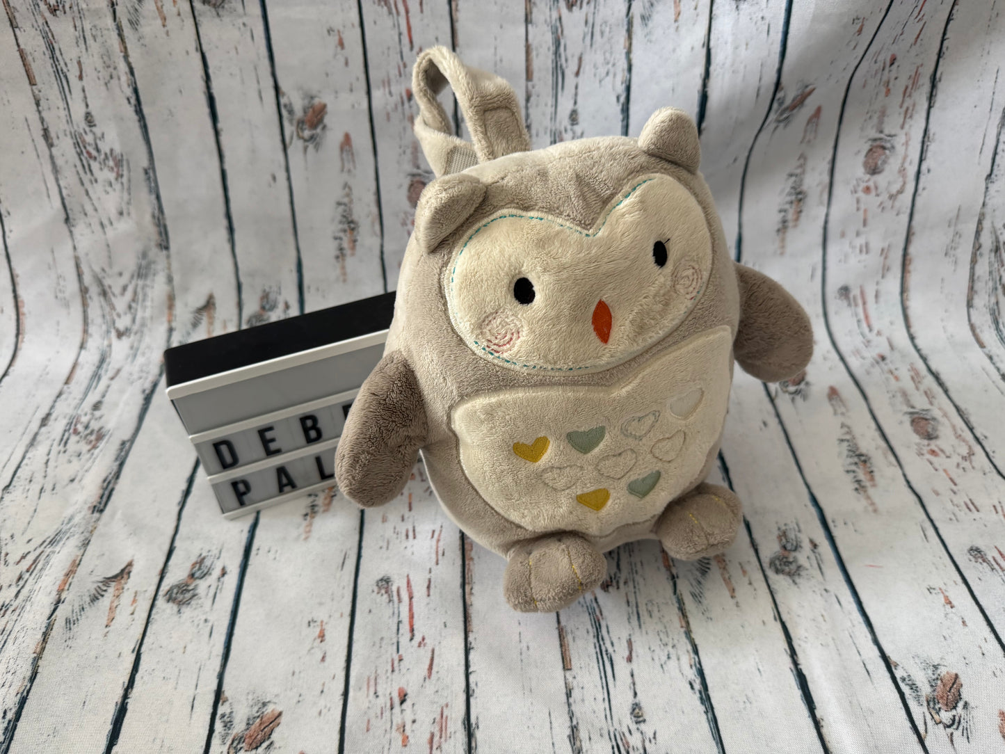 🦉💤 Migdukas Pelėdžiukas su garsais ir šviesa