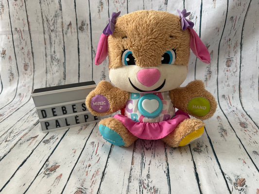 🧸🐶 Fisher price interaktyvus kalbantis šuniukas anglų kalba