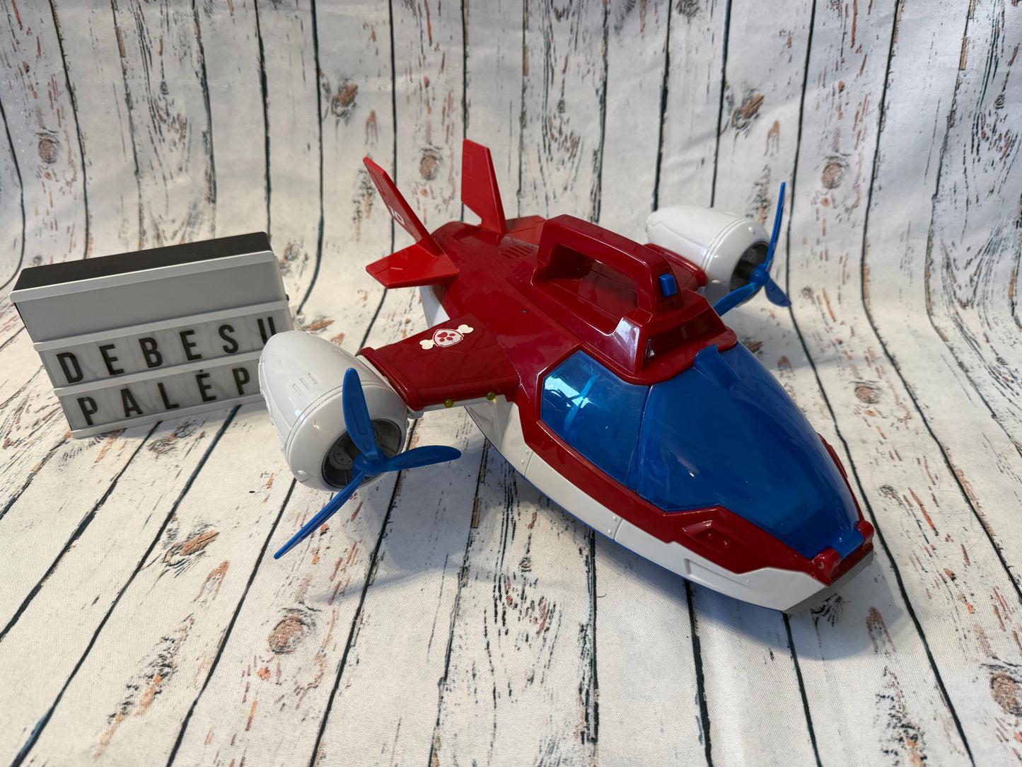 ✈️ Paw Patrol gelbėjimo lėktuvas su garsais 🐾