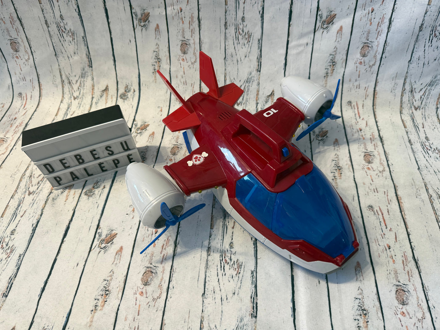 ✈️ Paw Patrol gelbėjimo lėktuvas su garsais 🐾