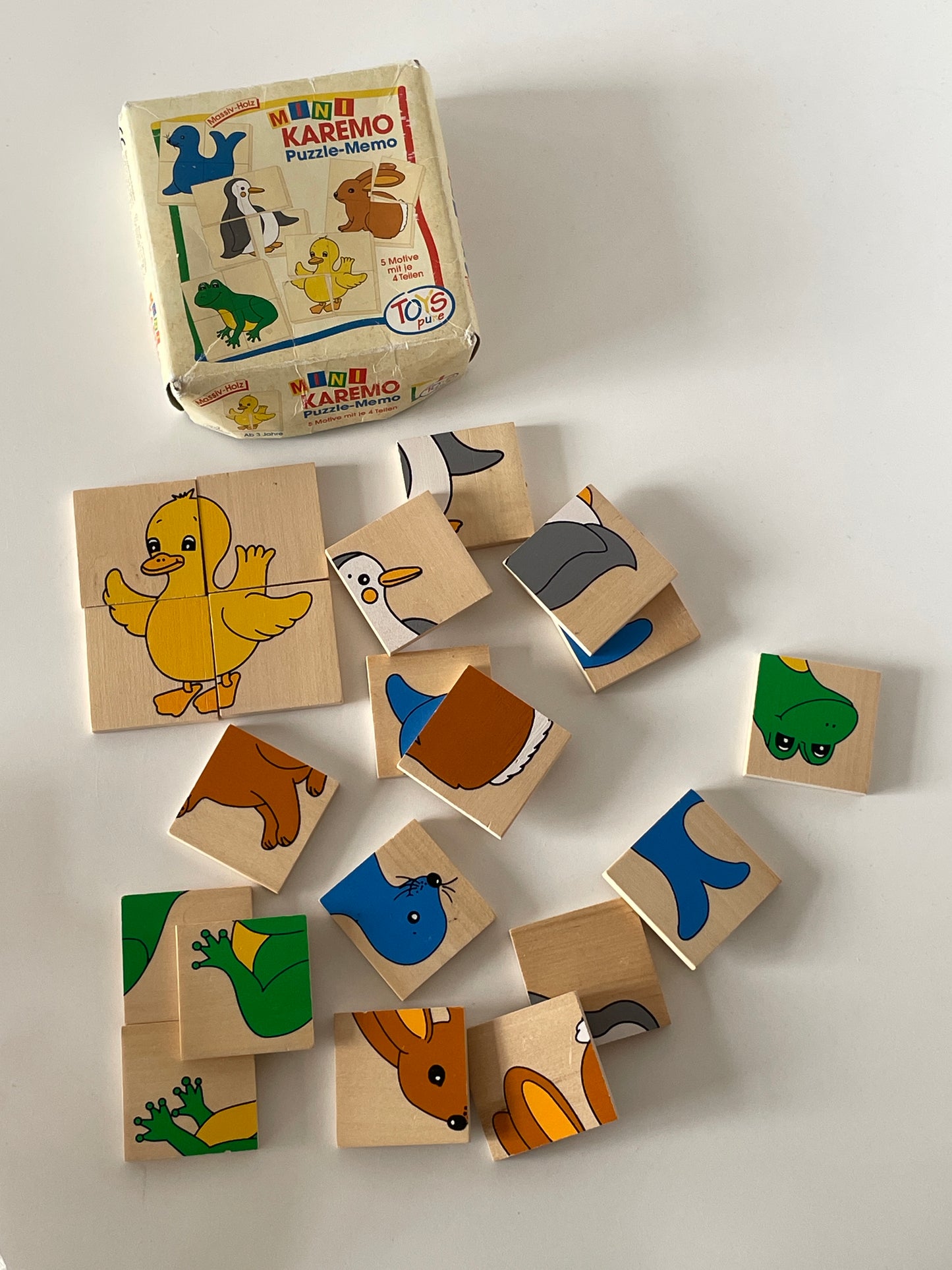 Dėlionė Gyvūnėliai Mini Karemo