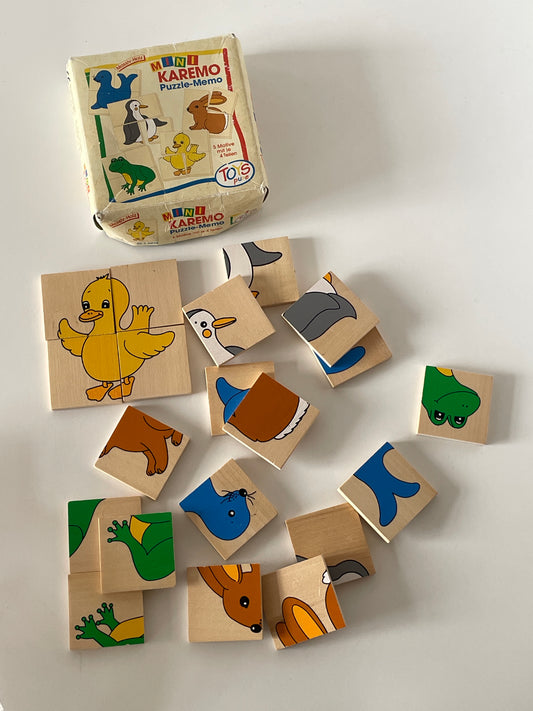 Dėlionė Gyvūnėliai Mini Karemo